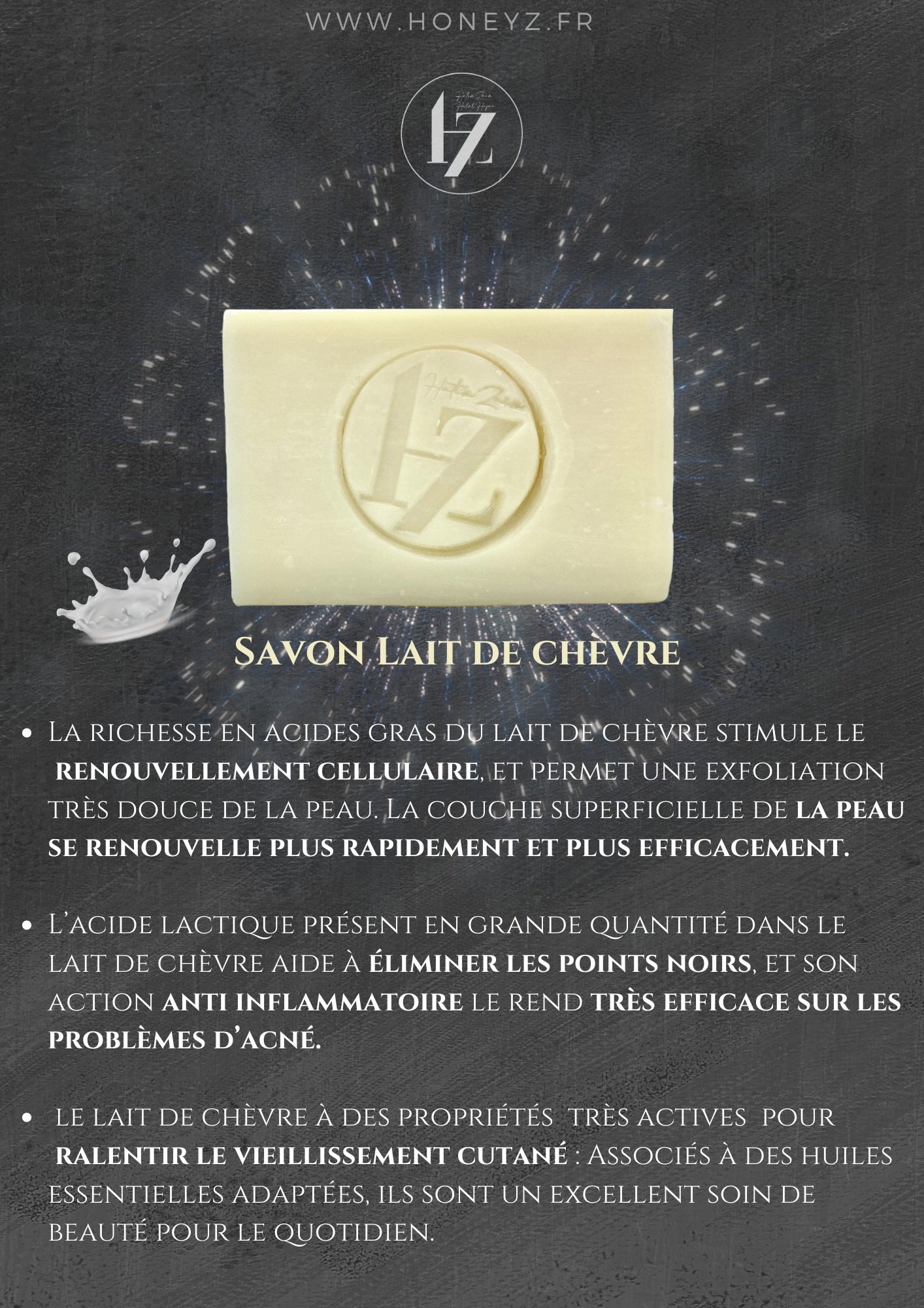 Savon Lait de Chèvre 100% Bio