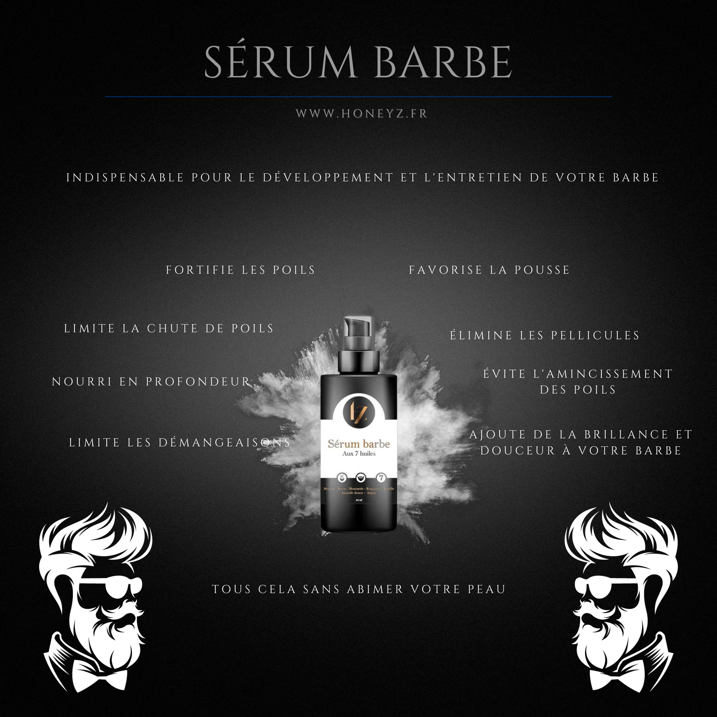 Sérum barbe aux 7 huiles